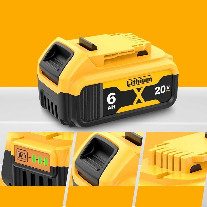 Akumulator Bateria do DeWalt 20V 6.0Ah Li-Ion DCB181 DCB182 DCB200