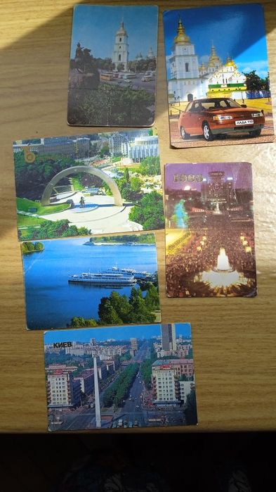 Календарики  Київ 1983-1987