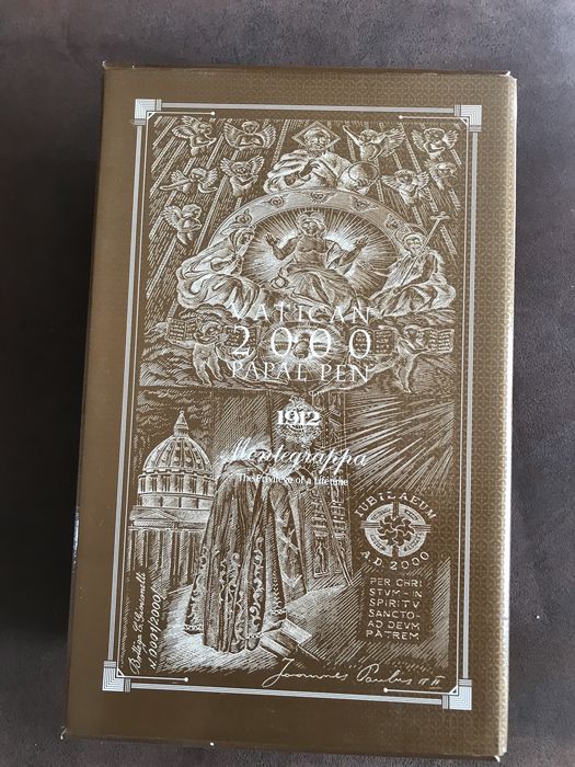 Pióro wieczne marki Montegrappa, model Vatican 2000 Papal Pen
