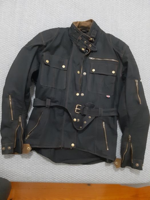 Casaco Motard 3/4 encerado da Bores