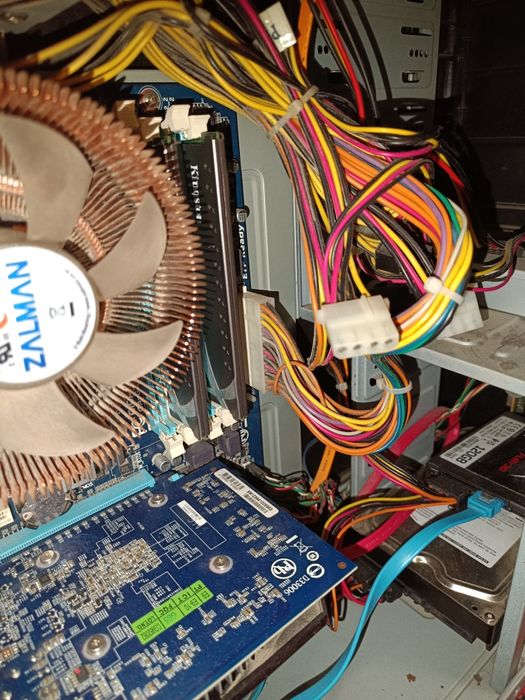 Системний блок Core 4x•SSD 120GB+HDD 1Tb, клавіатура, мишка. Компьютер