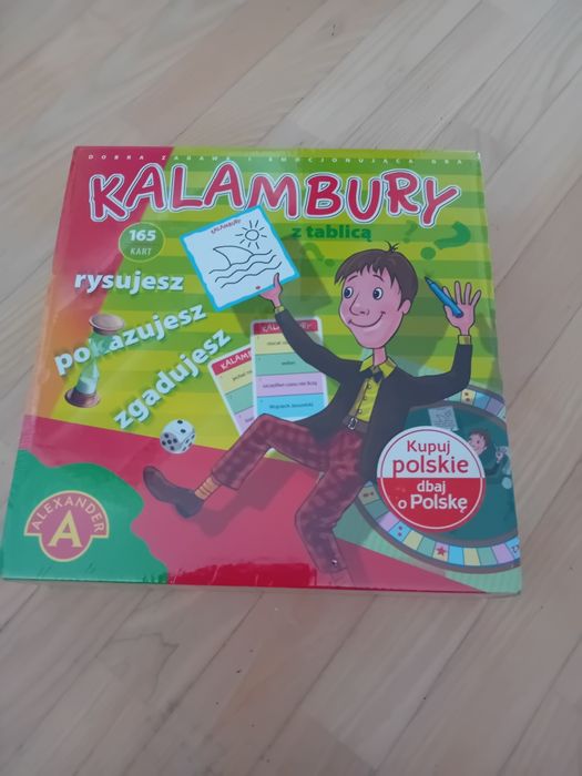 Kalambury wydanie Big z tablica Nowe gra