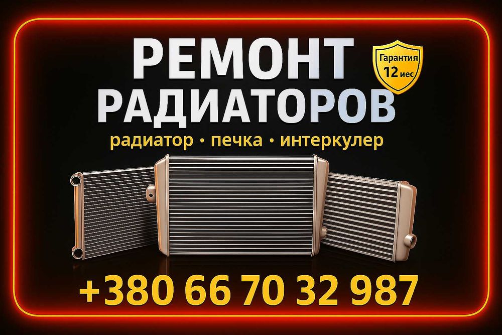 Ремонт радиаторов