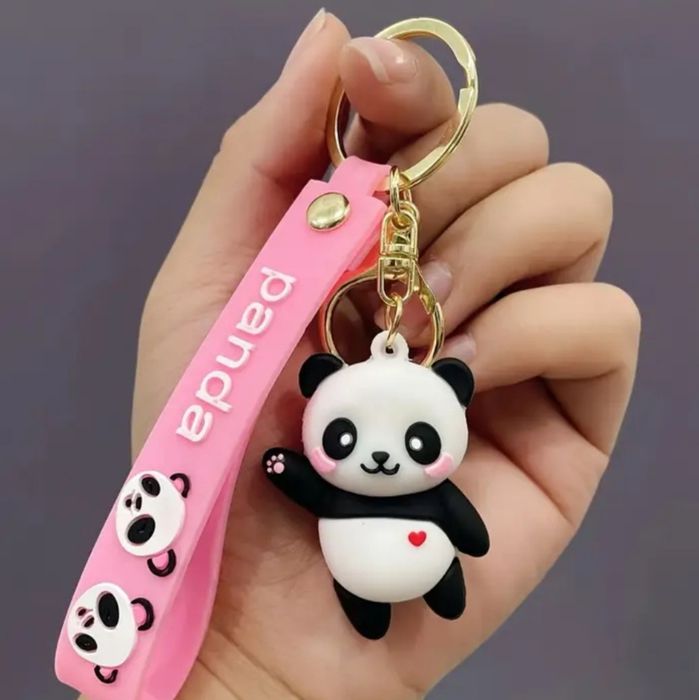 Brelok do kluczy panda.