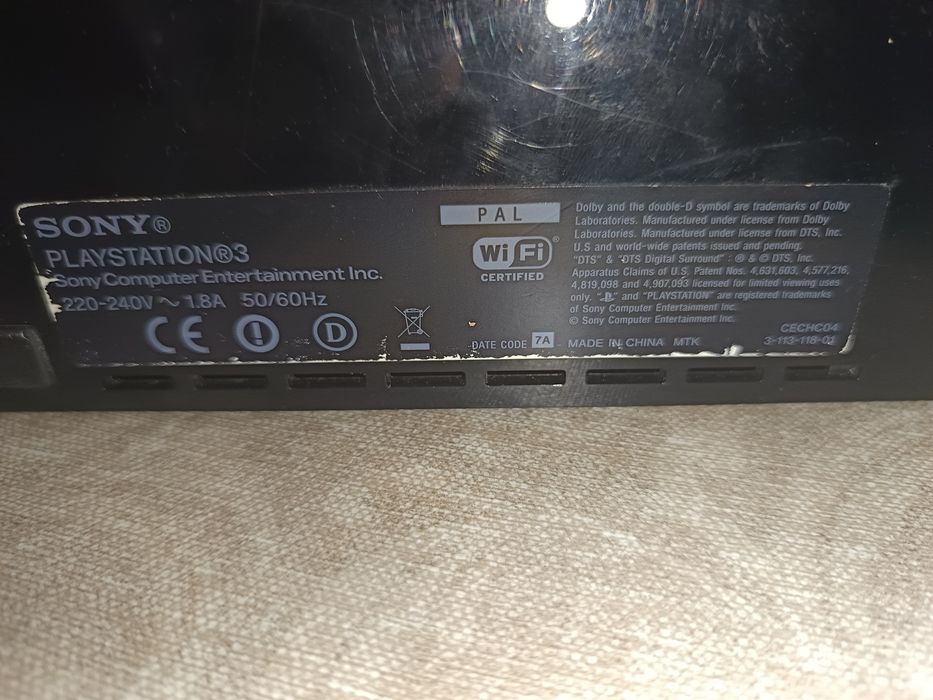 PlayStation 3 fat model