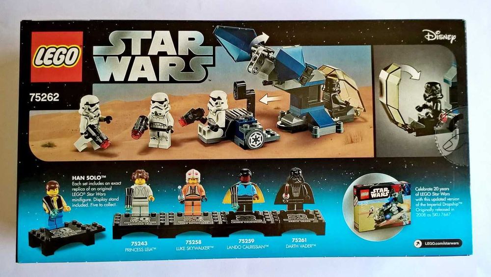 Lego Star Wars 75262 Imperial Dropship – 20thAnniversaryEdition selado