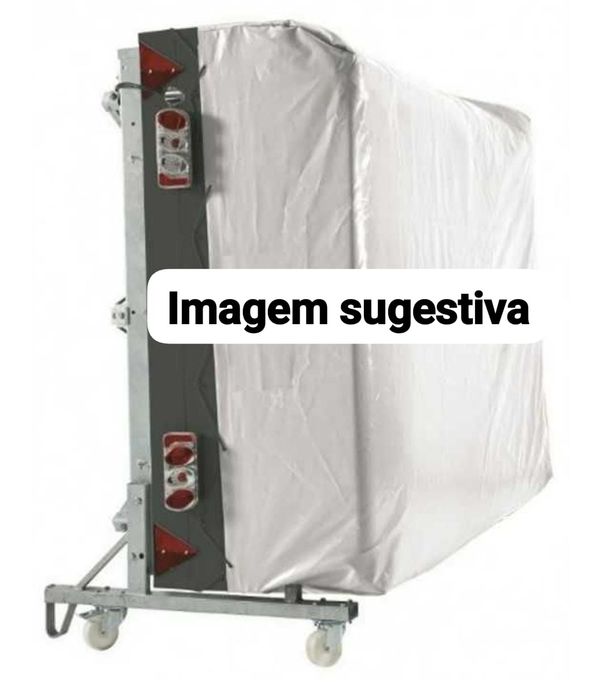 Suporte para auto tenda - armazenamento vertical