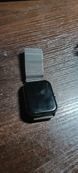 Смарт-часы Smart Watch (металлический ремешок) — Полный комплект / Коробка