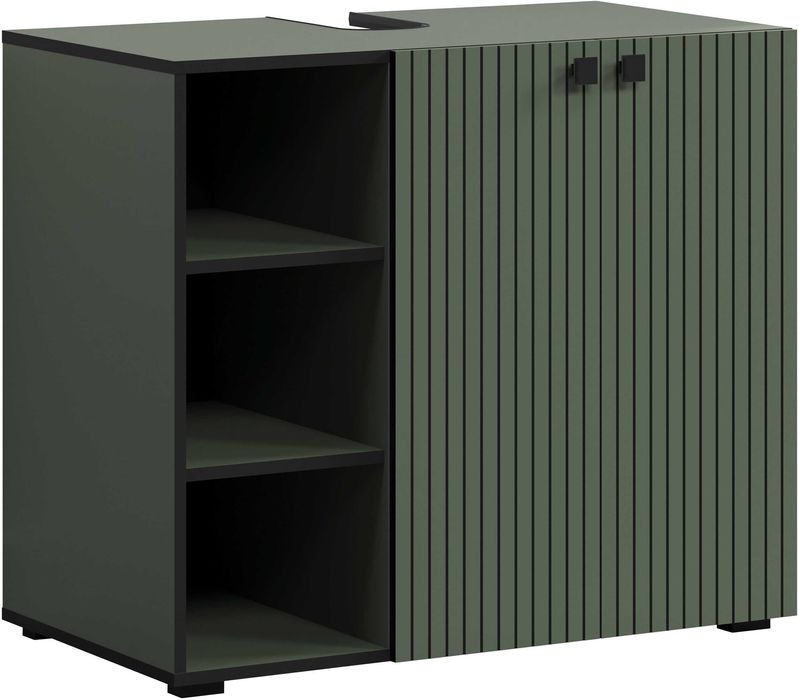 Szafka łazienkowa z umywalką CERAMICZNĄ WYSOKA JAKOŚĆ nowa 90x53cm