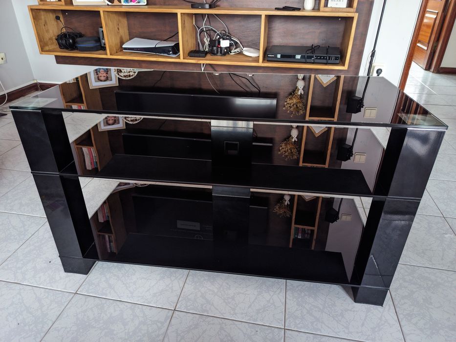 Móvel TV Sonorous em vidro temperado