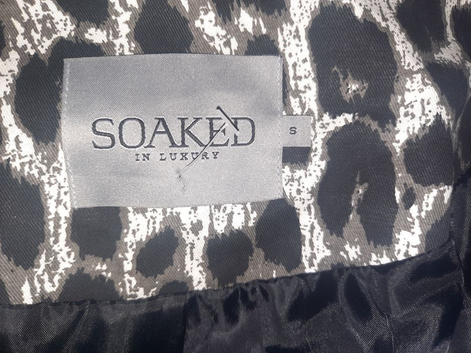Płaszcz panterka soaked r.S