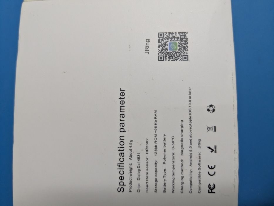 Розумне кільце, smart ring, з зарядним кейсом 12розмір