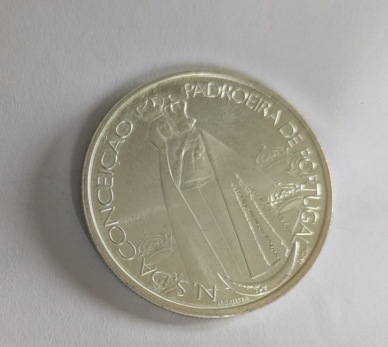 Moeda prata 1000 $ Nossa Senhora Conceição 1996
