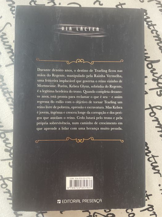 Livro Rainha de Tearling