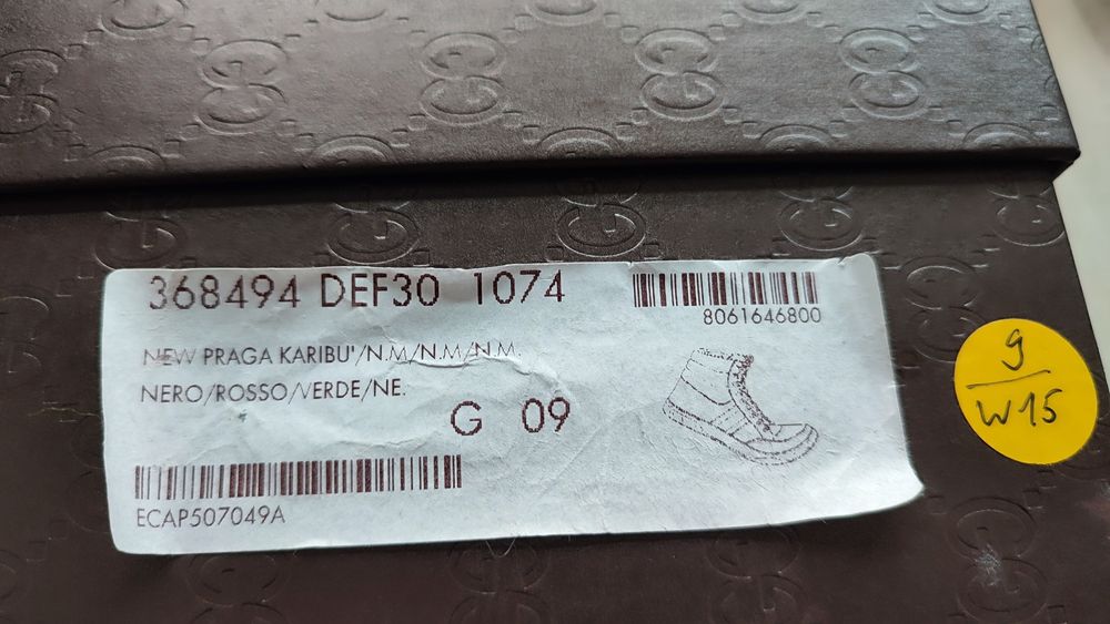 Buty Gucci rozmiar 43