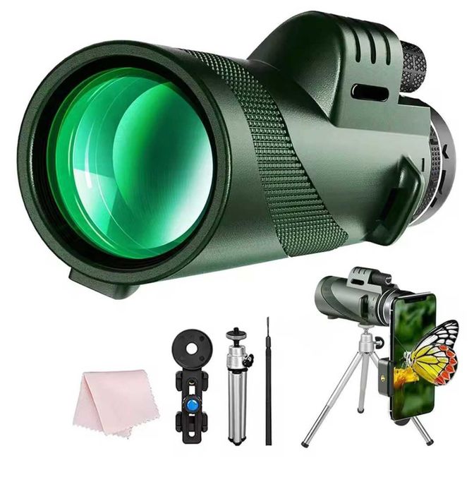 Телескоп труба монокуляр HD повний комплект тринога та адаптер