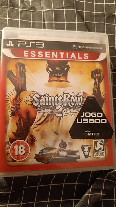 Saints Row 2 PS3 - usado mas praticamente novo e testado.