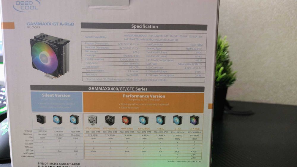 Ryzen 5 5500,DeepCool GT A-RGB,Asus B450, DDR4 32GB 3200