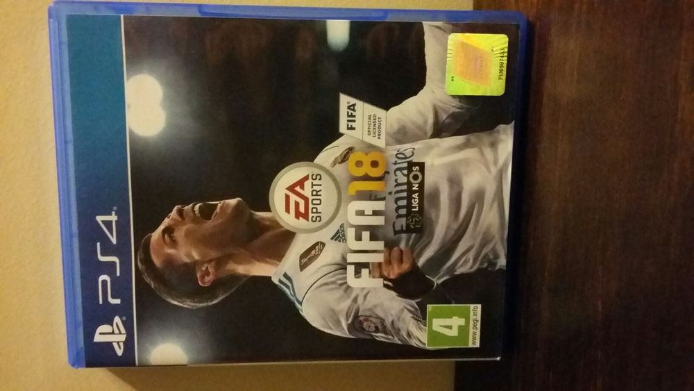 Jogo FIFA 18 PS4