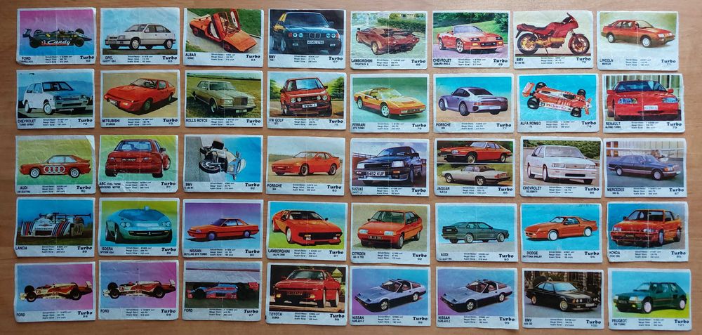 Historyjki z samochodami turbo i turbo clasic lata 90