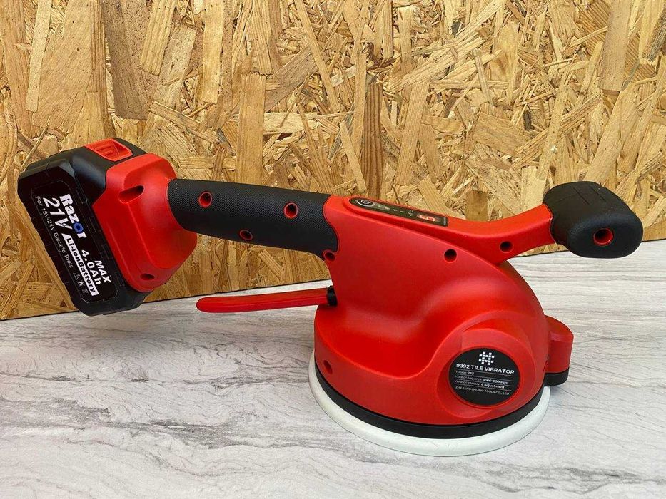 165 мм Вібраційна Присоска Shijing 9392 + Акб 4.0Ah с Регулюванням