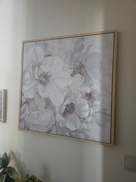 Quadros Flores 80x80