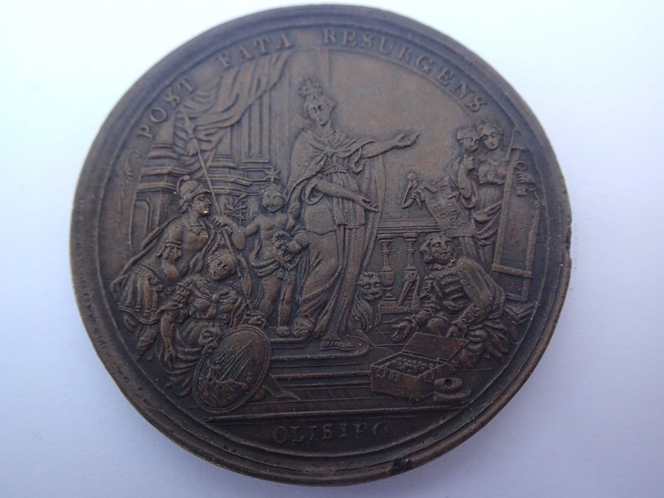 Medalha  Inauguração da Estátua D José