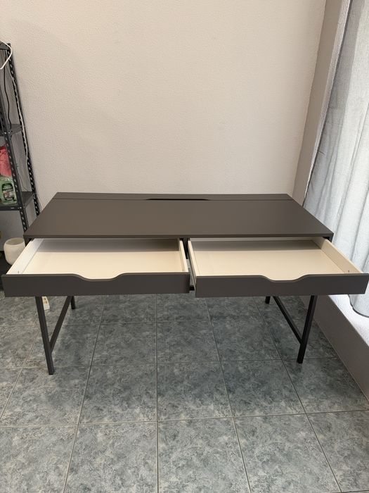 Secretária Alex Cinzenta IKEA
