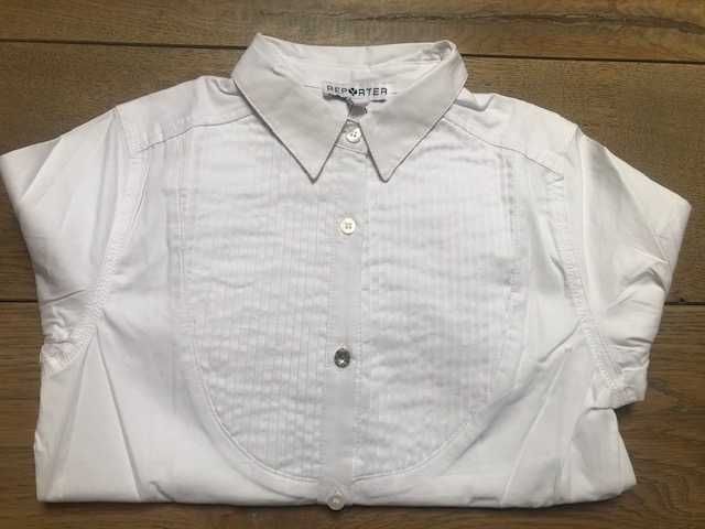 Nowa oryginalna biała bluzka Reporter roz. 140 i 146 cm
