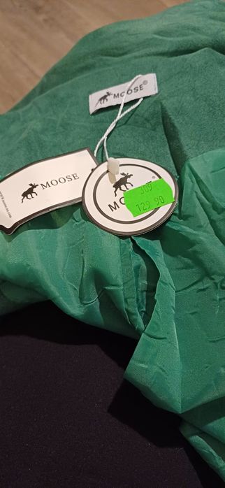 Kurtka z frędzlami kolor zielony uniwersalna Moose
