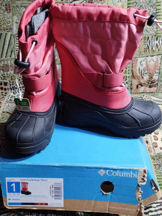 Детские зимние сапоги Columbia Powderbug Plus II