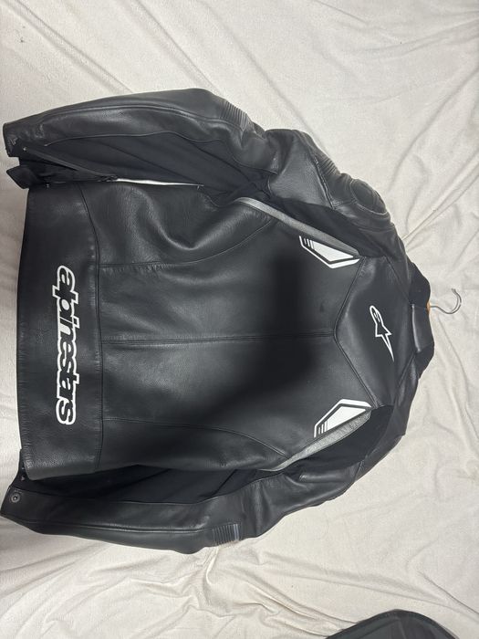 Casaco de mota Alpinestars + protector de coluna Nível 2
