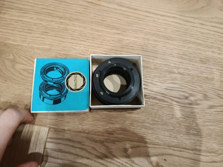 Aparat kiev 3 z 1955r. Zestaw