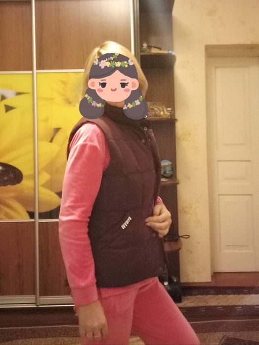 Тепла стьобана жилетка