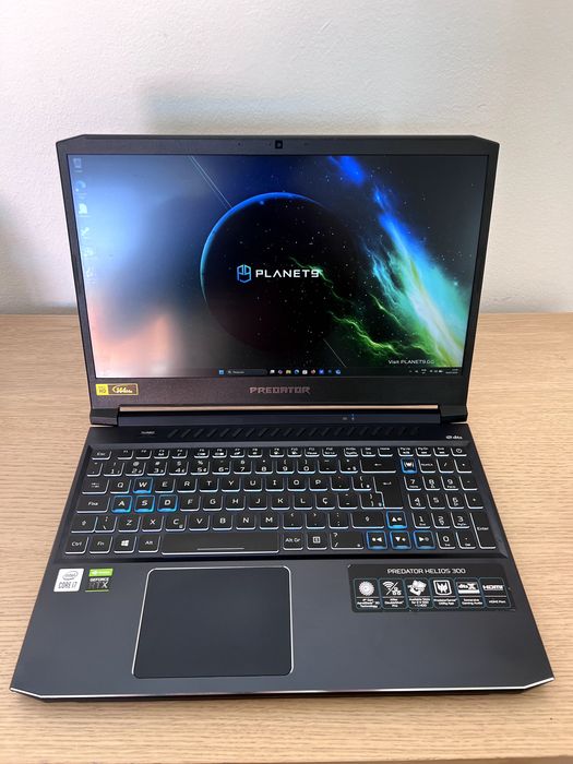 Acer Predator Helios 300 (PH315-53-74BC) | i7 10ª Ger | RTX 2060 | 32GB | Bateria NOVA