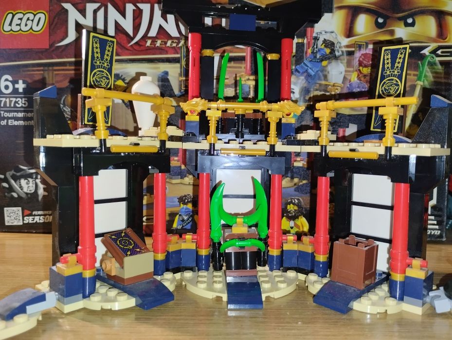 Lego оригинал  б/у "Турнир стихий"