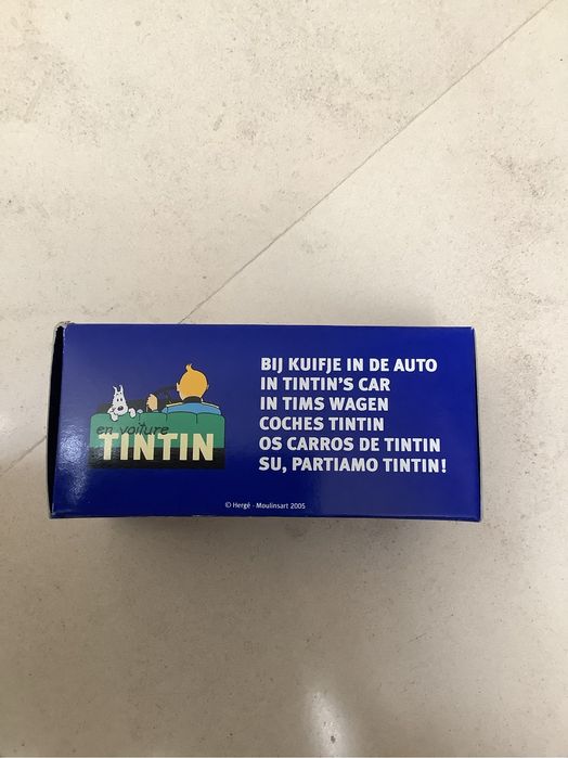 Carro do Tintin em muito bom estado