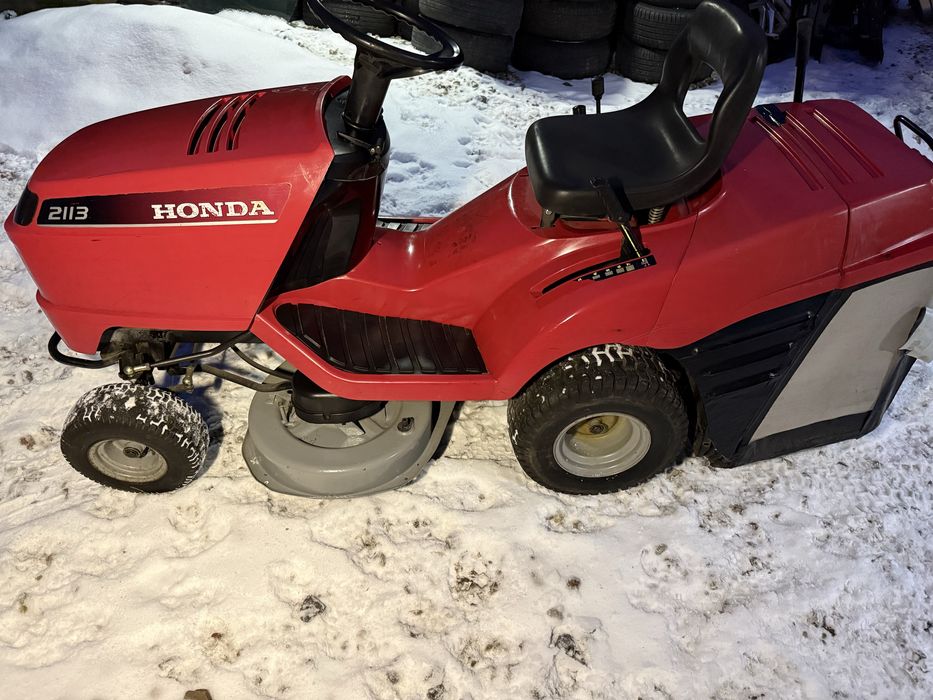 HIT TRAKTOREK kosiarka HONDA z koszem 13.5HP nowe noże stiga husqvarna