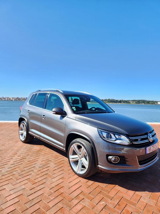 Tiguan R line motor 2.0 210cv turbo apenas 120.000 km com sistema novo GPL Aceito retoma