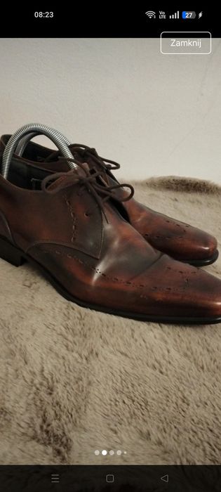 Lakierki męskie Marks & Spencer rozmiar 44