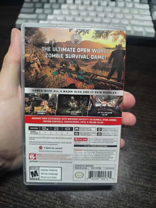 Dying light на Nintendo switch