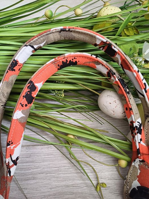 Krótkie uchwyty w kolorowe maki do torebki O Bag Mini