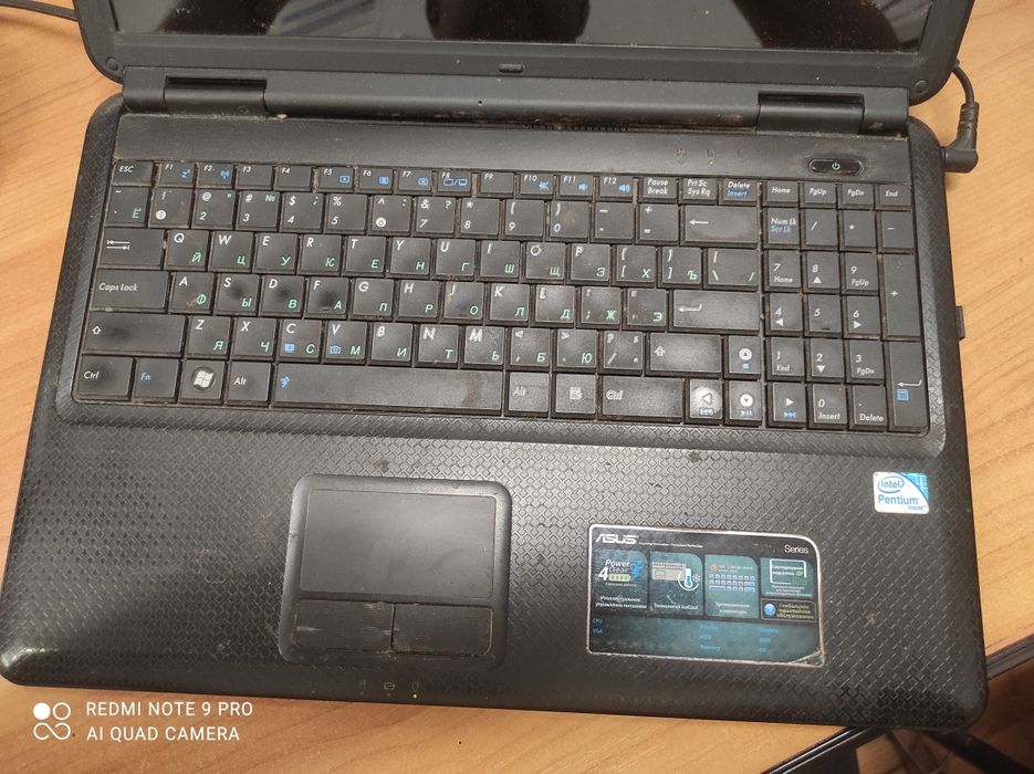 Ноутбук ASUS P50IJ RAM 4Gb DDR2, Dual-Core 2.1 GHz,15" без HDD