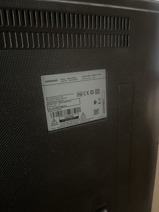 TV led avariada