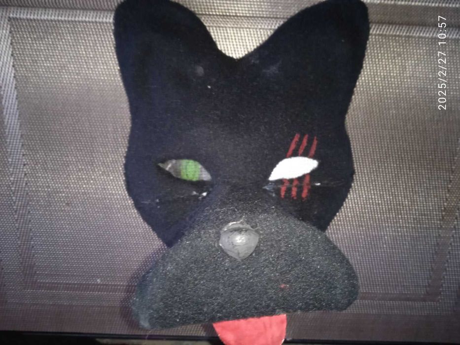 Маска для квадробики, собака