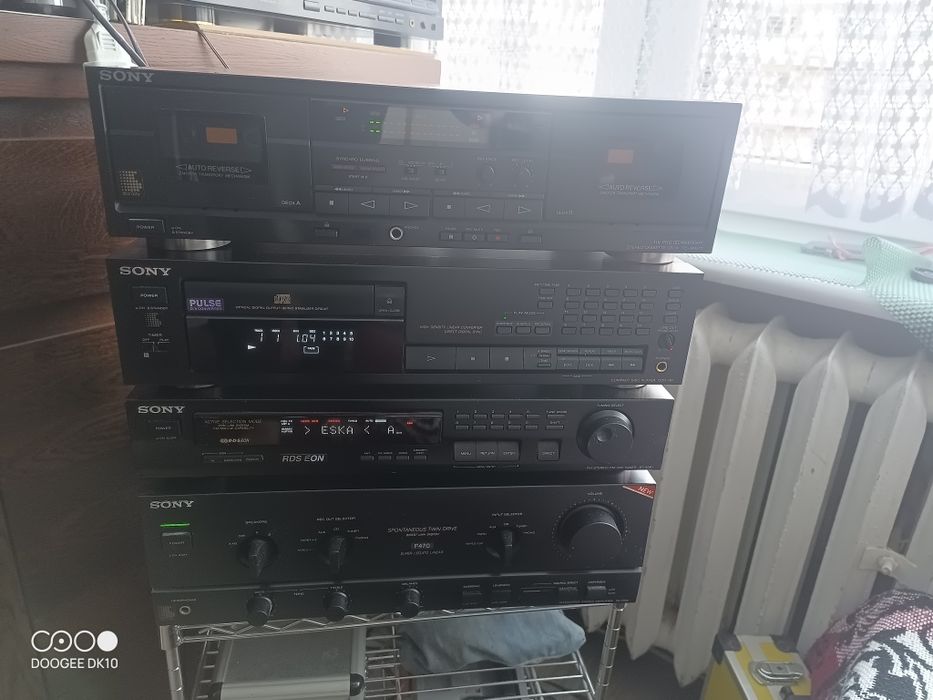 Wieża stereo Sony Wzmak TA-F470 tuner ST-S361 CD-791 DECK TC-WR570