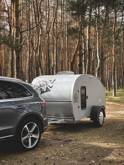 Причіп капля, кемпер, автобудинок, прицеп капля, teardrop camper