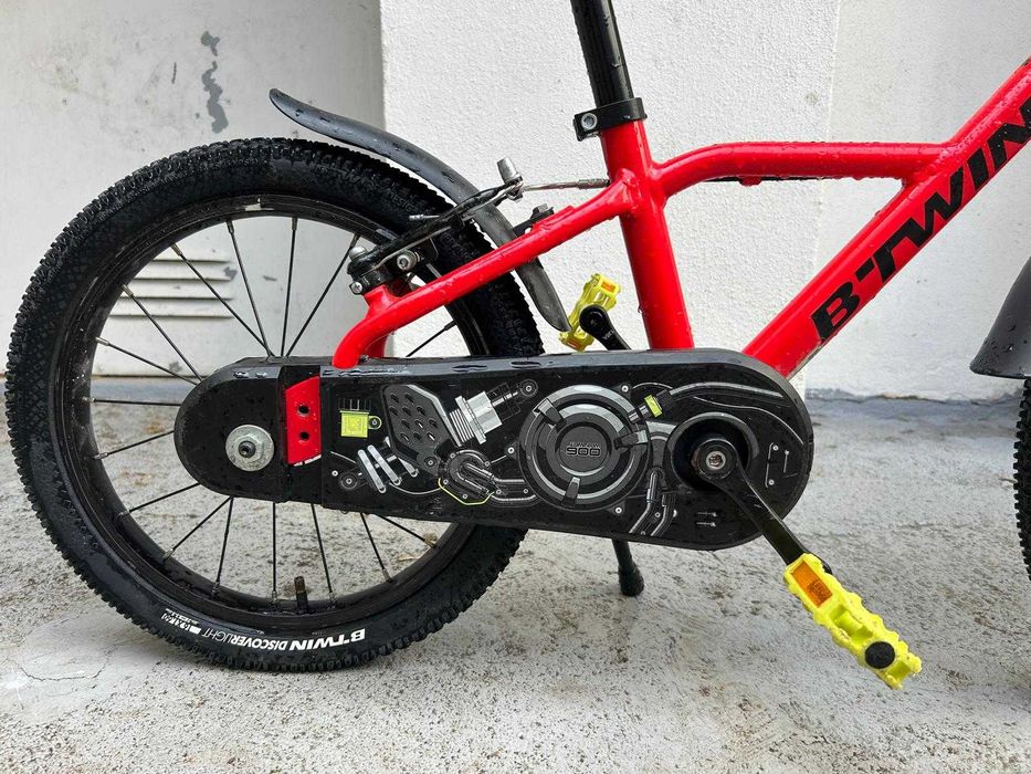 Bicicleta Criança roda 16" Premium: Alumínio muito leve