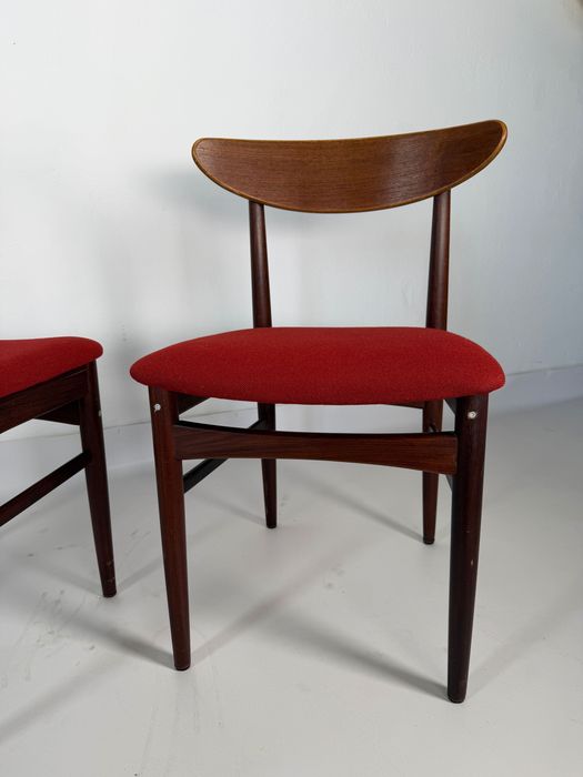 Para duńskich krzeseł z teaku | Danish Design | lata 60.