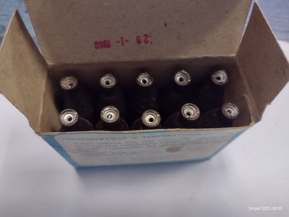 Naboje do wodosyfonów. PRL